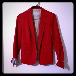 Red blazer